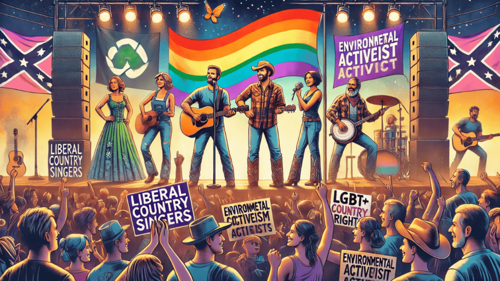 liberal country singers